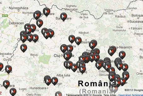 Erdély – Keresse a térképen!  100  magyar iskola, amelyet elvehetnek