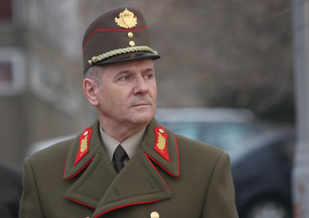 Benkő Tibor vezérezredes, a Honvéd Vezérkar főnöke