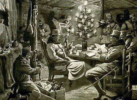 Északi front, 1915- Egy honvédhadosztály karácsonya