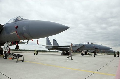 Kecskeméten állomásoznak az amerikai légierő vadászrepülőgépei