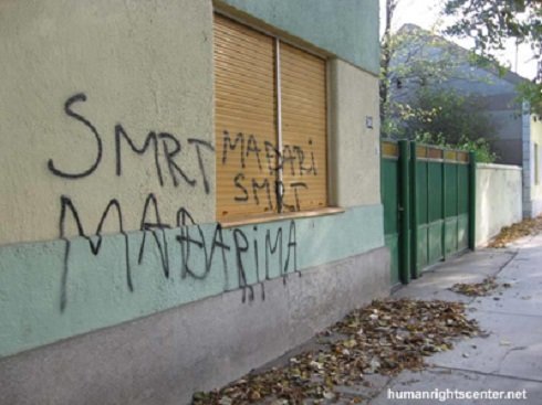 Újvidéken összegyűjtik a gyűlöletszító graffitiket