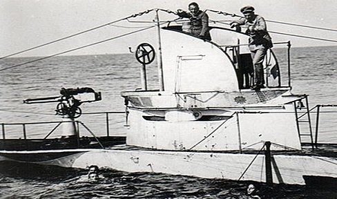 Első világháborús német tengeralattjáró roncsa a kelet-angliai partoknál