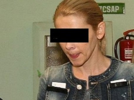 A gyanúsított Eva Varholíková Rezesová, a kassai „Rezes klán” egyik tagja