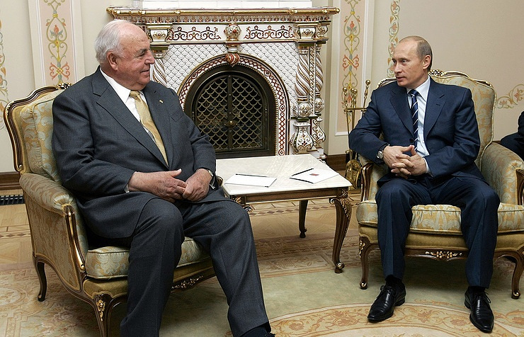 Putyin elnök: Helmut Kohl volt a német-orosz baráti kapcsolatok szószólója