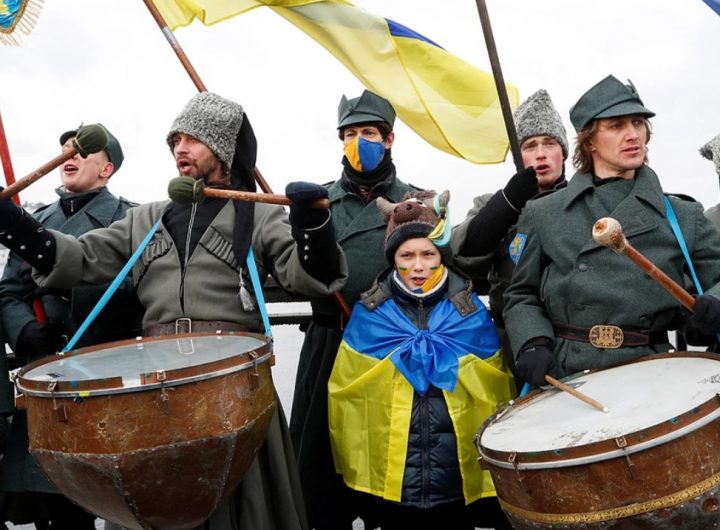 Ukrajna harcba rohan.
Fotó: REUTERS