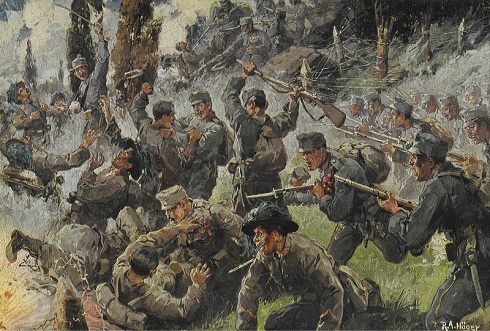 1916. október 9-én kezdődött a nyolcadik isonzói csata