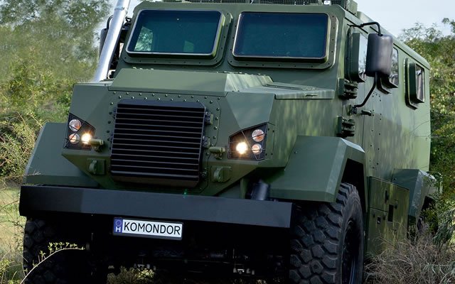 Elkészült Komondor, az első magyar páncélozott felderítőjármű
