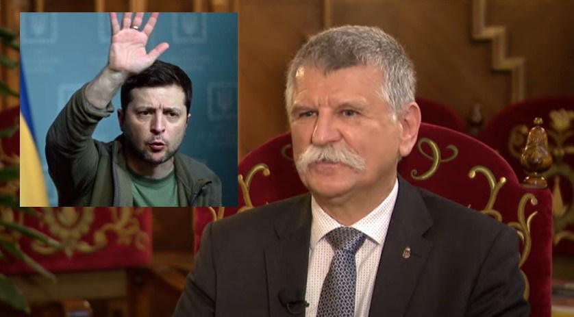 Kövér László: Az ukrán elnök pszichés problémával küzd