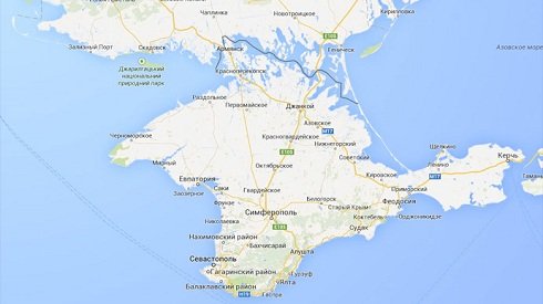Ukrán válság- A Google Oroszország részeként tünteti fel a Krímet