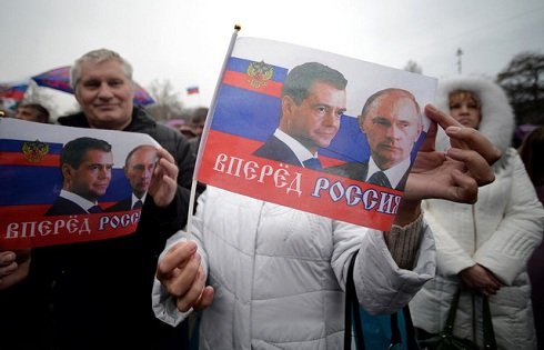 Krím- a szavazók 93 százaléka voksolt az Oroszországhoz való csatlakozásra