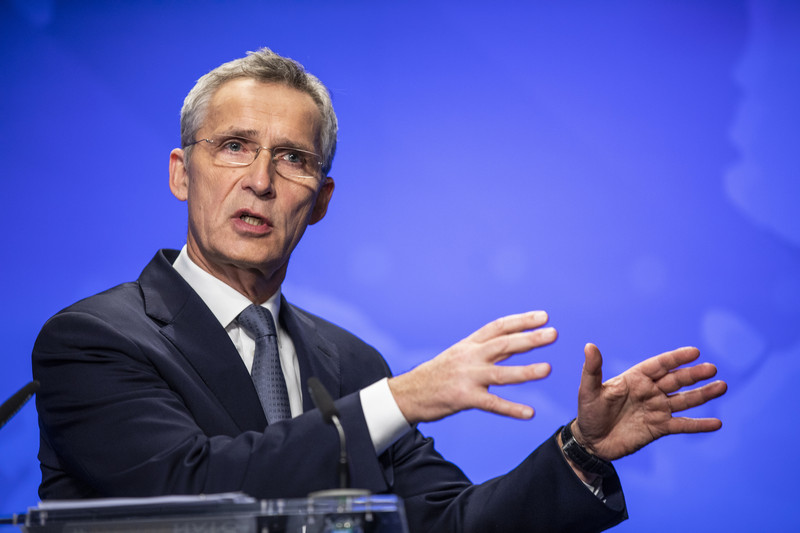 Online pre-ministerial press conference by NATO Secretary General Jens Stoltenberg ahead of the meetings of NATO Ministers of Foreign Affairs on 1 and 2 December