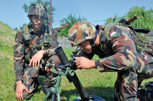A Magyar Honvédség új aknavetőket léptetett hadrendbe
