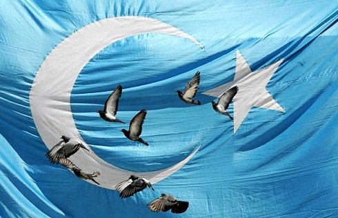 ujgur-zászló