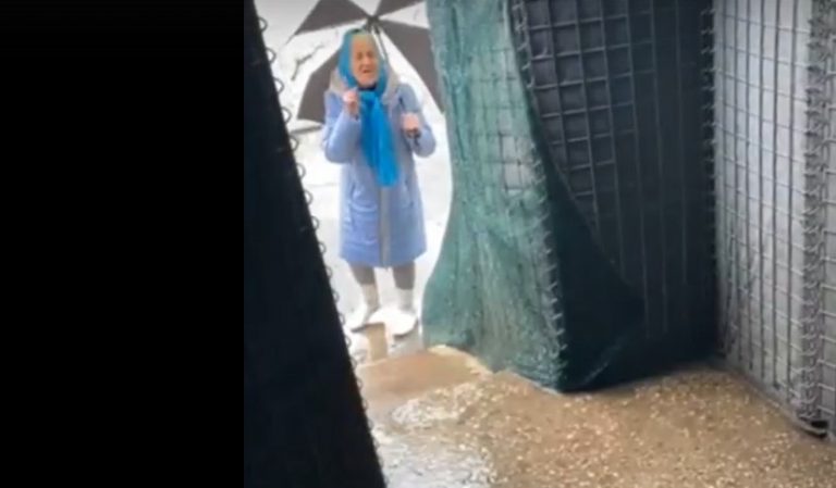 Bátor nagymama az ukránok bunkerében megadásra szólította fel a katonákat